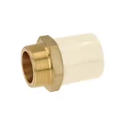 Adaptador macho de CPVC 2' con inserto y tuerca de latón 1