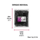 Bolsa con 1 kg de tachuelas pavonadas No. 3, FIERO 5