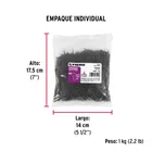 Bolsa con 1 kg de tachuelas pavonadas No. 8, FIERO 5