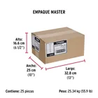 Bolsa con 1 kg de tachuelas pavonadas No. 14, FIERO 6