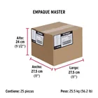 Bolsa con 1 kg de tachuelas pavonadas No. 16, FIERO 6