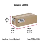 Bolsa con 144 alcayatas roscadas de 20 X 70, FIERO 7