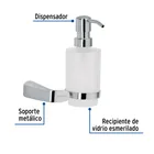 Dispensador de jabón a pared de latón cromado, RIVIERA 2