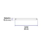 Tubo LED T5 8W G5, 6500K blanca fría, opalino, VOLTECK 2