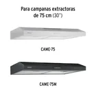 Filtro de carbón para campanas CAME-80/60 6