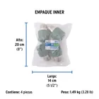 Adaptador PPR 1-1/4' macho con inserto metálico, FOSET 3