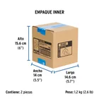 Monomando de empotrar para regadera CPVC 1/2', FOSET 5
