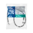 Manguera 'T' lavabo/fregadero,acero inox,3/8'x1/2'x1/2',55cm 4