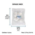 Codo 90° de PVC de 1-1/4', FOSET 3