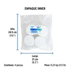 Tapón de PVC 2', FOSET 3