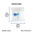 Adaptador macho de PVC de 2', FOSET 3