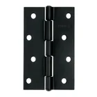 Bisagra rectangular 4 x 2-3/4', acero negro mate, HERMEX 1