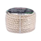 Piola de Sisal (henequén) de 10 mm x 15 m natural, FIERO 4