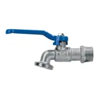 Llave de esfera de latón 1/2', 115 g, s/adaptador, FOSET 1