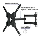 Soporte para pantallas de 23' a 42' articulado, VOLTECK 2