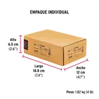 Caja con 50 taquetes arpón de 3/8' x 2-1/4', FIERO 5
