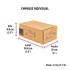 Caja con 25 taquetes arpón de 5/8' x 4-1/2', FIERO 5