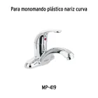 Maneral de palanca p/monomando lavabo MP-419, cromo, BASIC 4