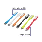 Mini-lámpara flexible de 5 LEDs 1W para puerto USB, VOLTECK 2