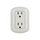 Contacto de sobreponer dúplex 2 polos+ tierra, ABS, VOLTECK 1