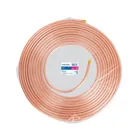 Tubo flexible de cobre 1/2', rollo de 15m, 3.7kg, FOSET 3