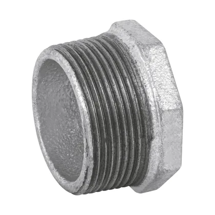 Reducción bushing acero galvanizado 1-1/2 x 3/4', FOSET
