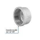 Tapón hembra 1-1/2' de acero galvanizado, FOSET 2