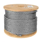 Metro de cable rígido 1/2' de acero 7x7 hilos, 75 m, FIERO 1