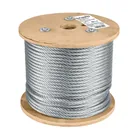 Metro de cable flexible 5/16' de acero 7x19 hilos, 75 m 1