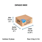 Llave de esfera, de zinc, 110 gr, entrada 1/2', FOSET BASIC 6