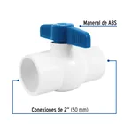 Válvula de esfera de PVC 2' para cementar, FOSET 2