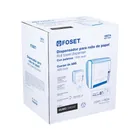Dispensador de ABS para toalla de papel en rollo,humo, FOSET 4