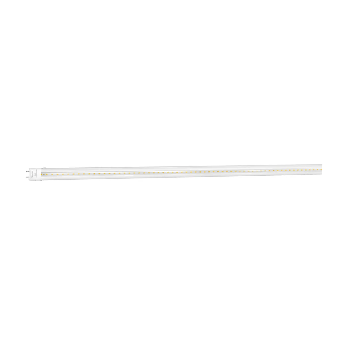 Tubo LED T8 36W G13 6500K blanca fría, transparente, VOLTECK
