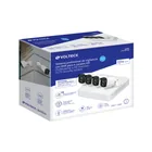 Kit video vigilancia, 4 canales, 4 cámaras, 5MP, Disco 1TB 7