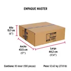 Bolsa con 10 guardacabos para cable de acero de 3/16', FIERO 8