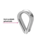 Bolsa con 5 guardacabos para cable de acero de 7/16', FIERO 2