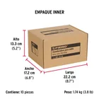 Bolsa con 5 guardacabos para cable de acero de 7/16', FIERO 7