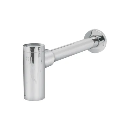 Céspol de bote minimalista 1 1/4', cromo, para lavabo, FOSET