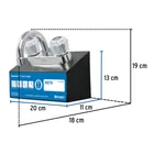 Exhibidor con mezcladora M-050A, FOSET 2
