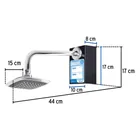 Exhibidor con regadera R-510, FOSET 2