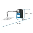 Exhibidor con regadera R-414, FOSET 2