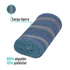 Rollo de 25 m de jerga sarga ligera azul, KLINTEK 2