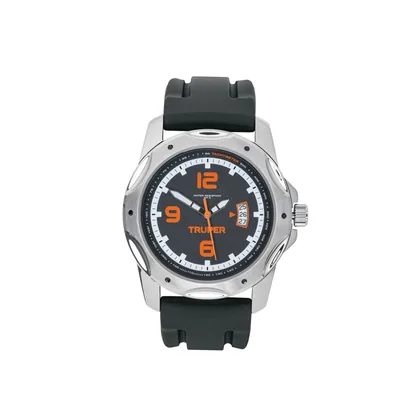 Reloj para caballero de cuarzo, correa de plástico, TRUPER