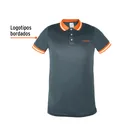 Playera polo performance para hombre, gris, G, TRUPER 3