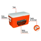Hielera de 46 L, TRUPER 2
