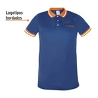 Playera polo performance para hombre, azul, G, TRUPER 3