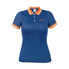 Playera polo performance para mujer, azul, M, TRUPER 1