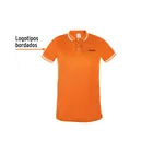 Playera polo performance para hombre, naranja, M, TRUPER 4