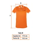Playera polo performance para hombre, naranja, G, TRUPER 5