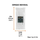 Bolsa con 1 kg de barras de silicón de repuesto p/PIPE-5/16 3